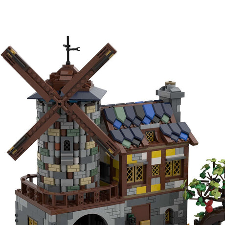 MOC - 131416 Motorized Windmill - LesDiy - 