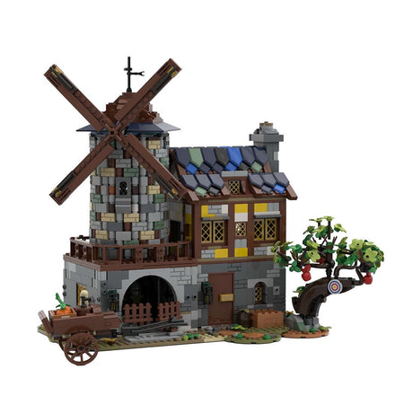 MOC - 131416 Motorized Windmill - LesDiy - 