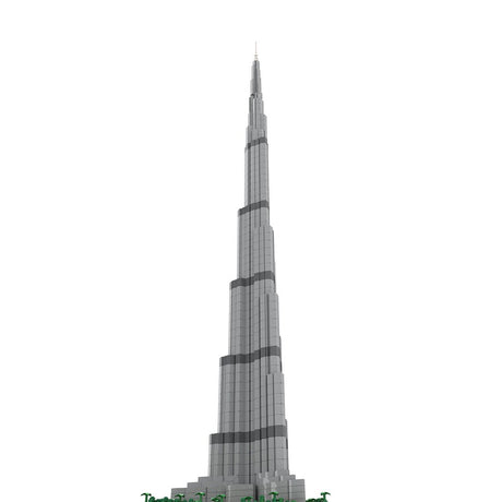 MOC - 131908 1:800 Scale Architecture Skyscraper - LesDiy - 