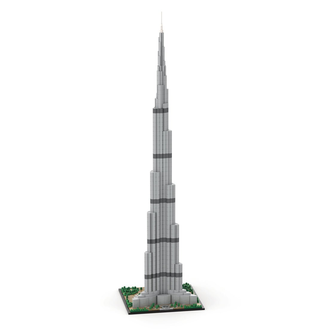 MOC - 131908 1:800 Scale Architecture Skyscraper - LesDiy - 