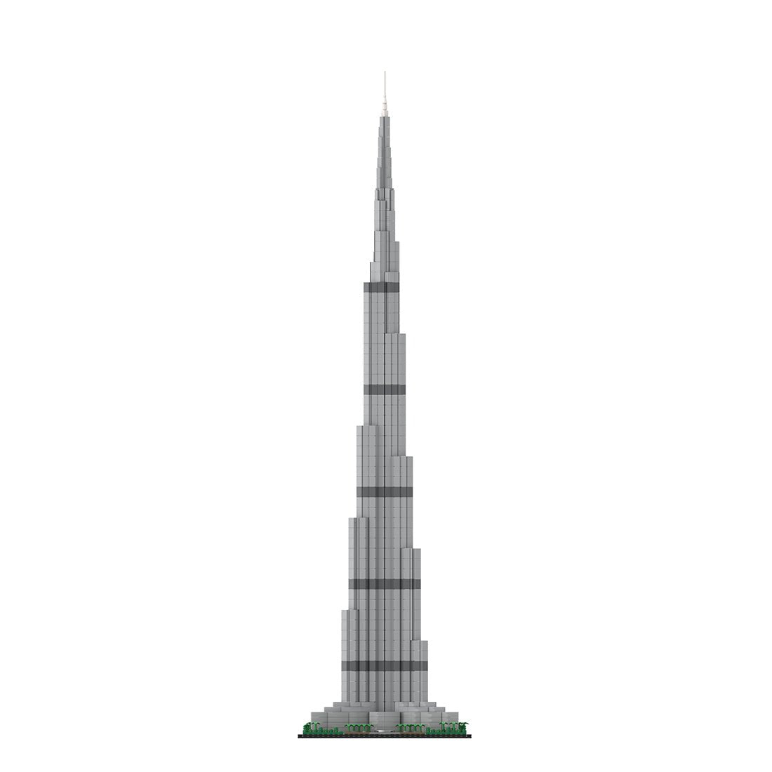 MOC - 131908 1:800 Scale Architecture Skyscraper - LesDiy - 