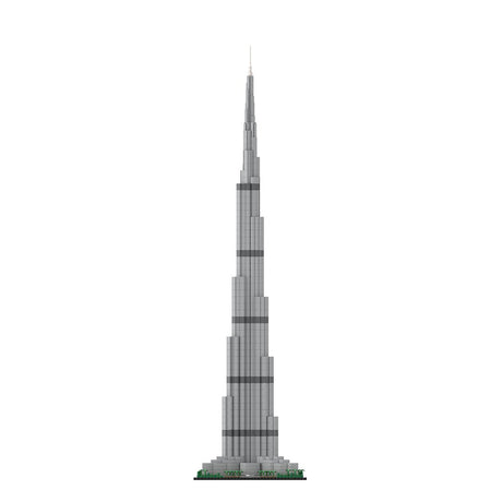 MOC - 131908 1:800 Scale Architecture Skyscraper - LesDiy - 