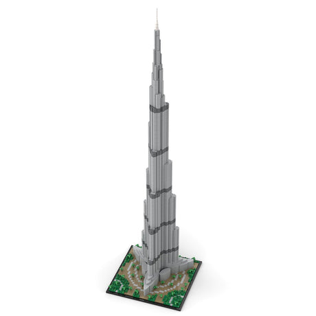MOC - 131908 1:800 Scale Architecture Skyscraper - LesDiy - 