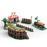 MOC - 132180 Medieval Arena Model - LesDiy - 