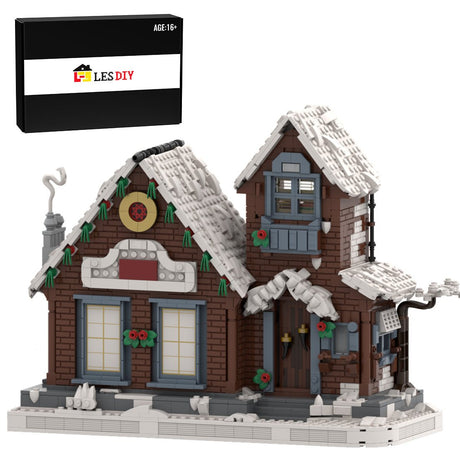 MOC - 132309 Christmas Winter Cottage - LesDiy - 