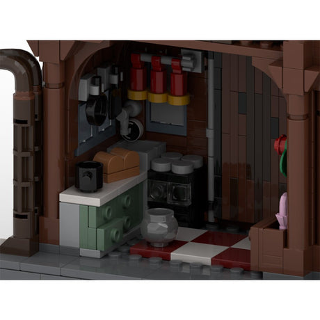 MOC - 132309 Christmas Winter Cottage - LesDiy - 