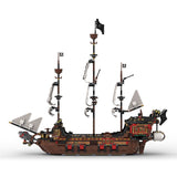 MOC - 134441 Medieval Pirate Warship Model - LesDiy - Locomotive