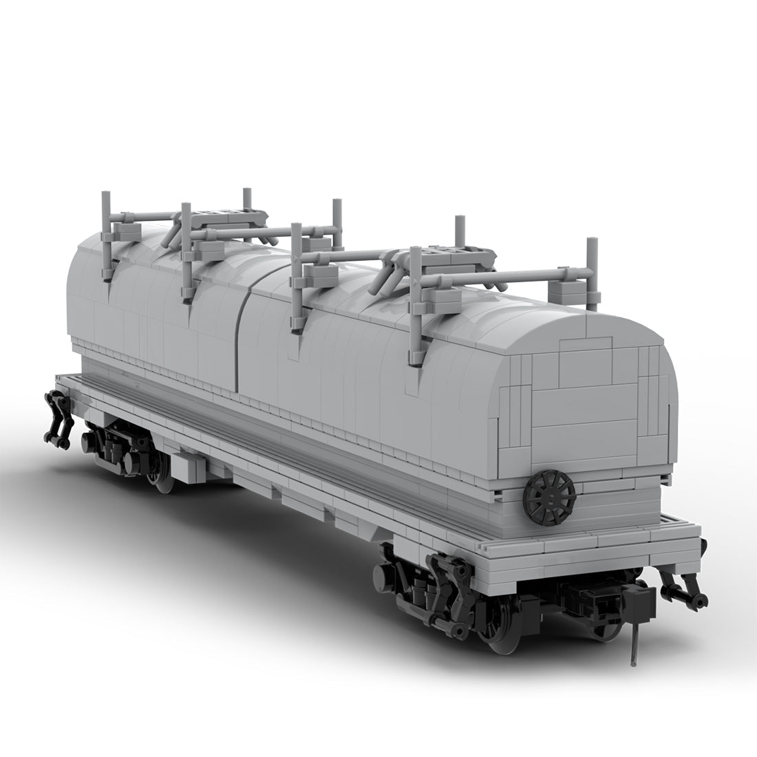 MOC - 134547 Coil Car Union Pacific Reto Train Model - LesDiy - Locomotive