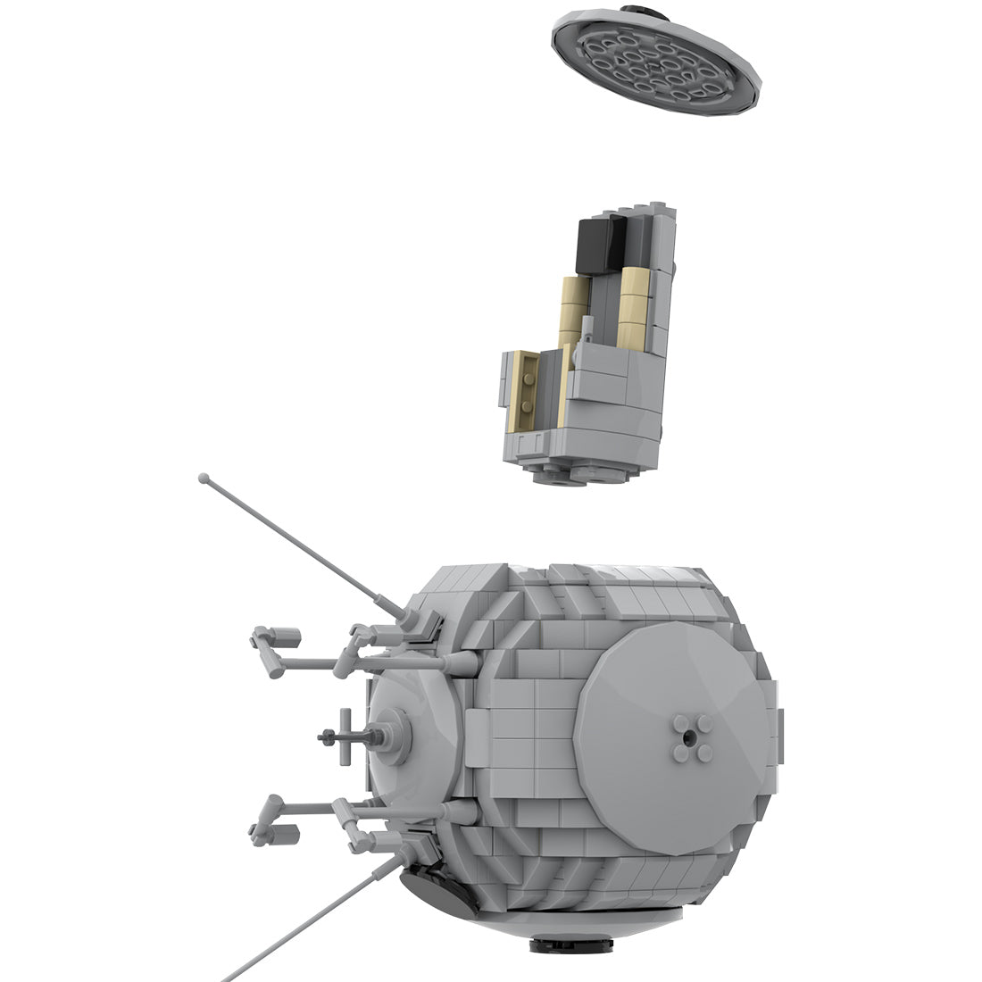 MOC - 134775 Vostok 1 1:20 Spacecraft Model - LesDiy - 
