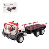 MOC - 136390 1/20 Scale 6x6 Articulated Truck Building Blocks - LesDiy - 