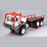 MOC - 136390 1/20 Scale 6x6 Articulated Truck Building Blocks - LesDiy - 
