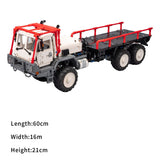 MOC - 136390 1/20 Scale 6x6 Articulated Truck Building Blocks - LesDiy - 