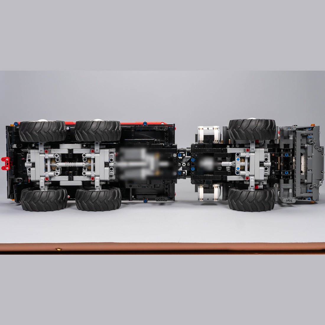 MOC - 136390 1/20 Scale 6x6 Articulated Truck Building Blocks - LesDiy - 