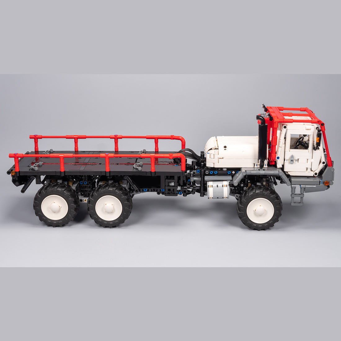 MOC - 136390 1/20 Scale 6x6 Articulated Truck Building Blocks - LesDiy - 