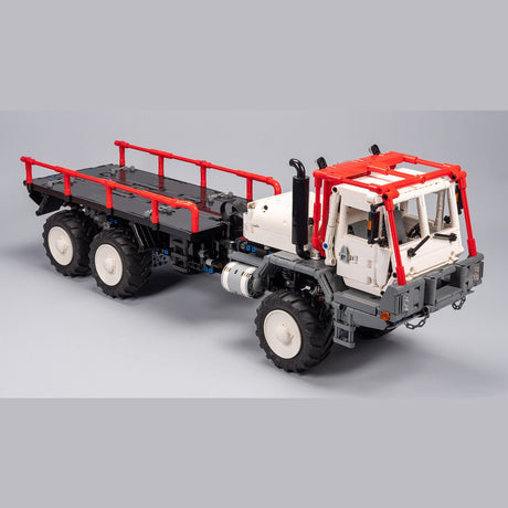MOC - 136390 1/20 Scale 6x6 Articulated Truck Building Blocks - LesDiy - 
