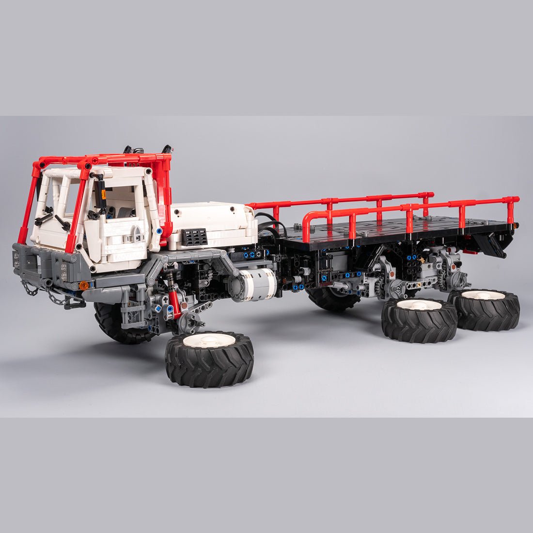 MOC - 136390 1/20 Scale 6x6 Articulated Truck Building Blocks - LesDiy - 