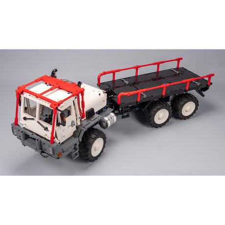 MOC-136390 Foremost Delta 6x6 Articulated Off-Road Truck Building Blocks-LesDiy-MOC-