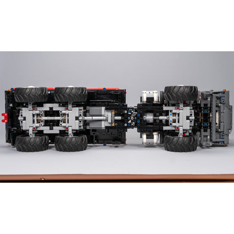 MOC-136390 Foremost Delta 6x6 Articulated Off-Road Truck Building Blocks-LesDiy-MOC-
