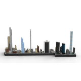 MOC - 136555 1/2000 Scale Billionaires Row - NYC Building Blocks - LesDiy - Building Blocks