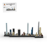 MOC - 136555 1/2000 Scale Billionaires Row - NYC Building Blocks - LesDiy - Building Blocks
