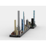 MOC - 136555 1/2000 Scale Billionaires Row - NYC Building Blocks - LesDiy - Building Blocks