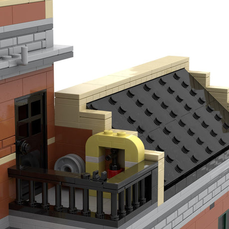 MOC - 136707 Modular old Factory - LesDiy - 