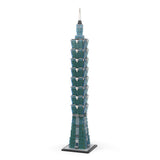 MOC - 136995 Taipei 1 - 0 - 1 Skyscraper - 1/800 Scale Building Blocks - LesDiy - Building Blocks - 