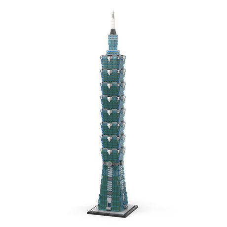 MOC - 136995 Taipei 1 - 0 - 1 Skyscraper - 1/800 Scale Building Blocks - LesDiy - Building Blocks - 