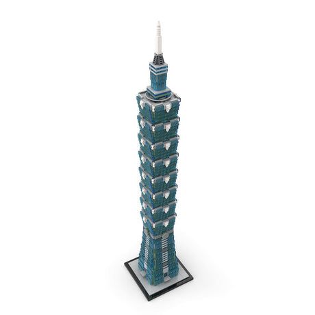 MOC - 136995 Taipei 1 - 0 - 1 Skyscraper - 1/800 Scale Building Blocks - LesDiy - Building Blocks - 