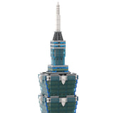 MOC - 136995 Taipei 1 - 0 - 1 Skyscraper - 1/800 Scale Building Blocks - LesDiy - Building Blocks - 