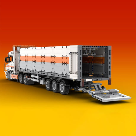 MOC - 137037 T144 6x2 and Wing Body Trailer - LesDiy - 