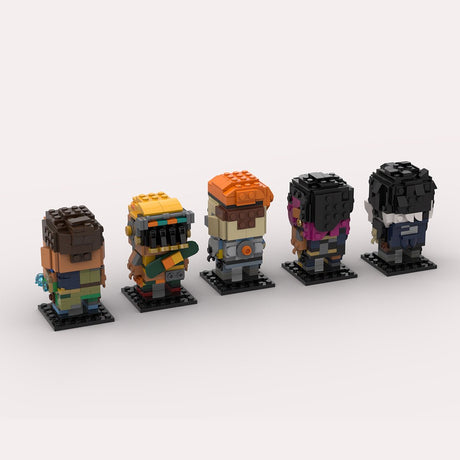 MOC - 137725 VALORANT Mini Figures Series - LesDiy - 