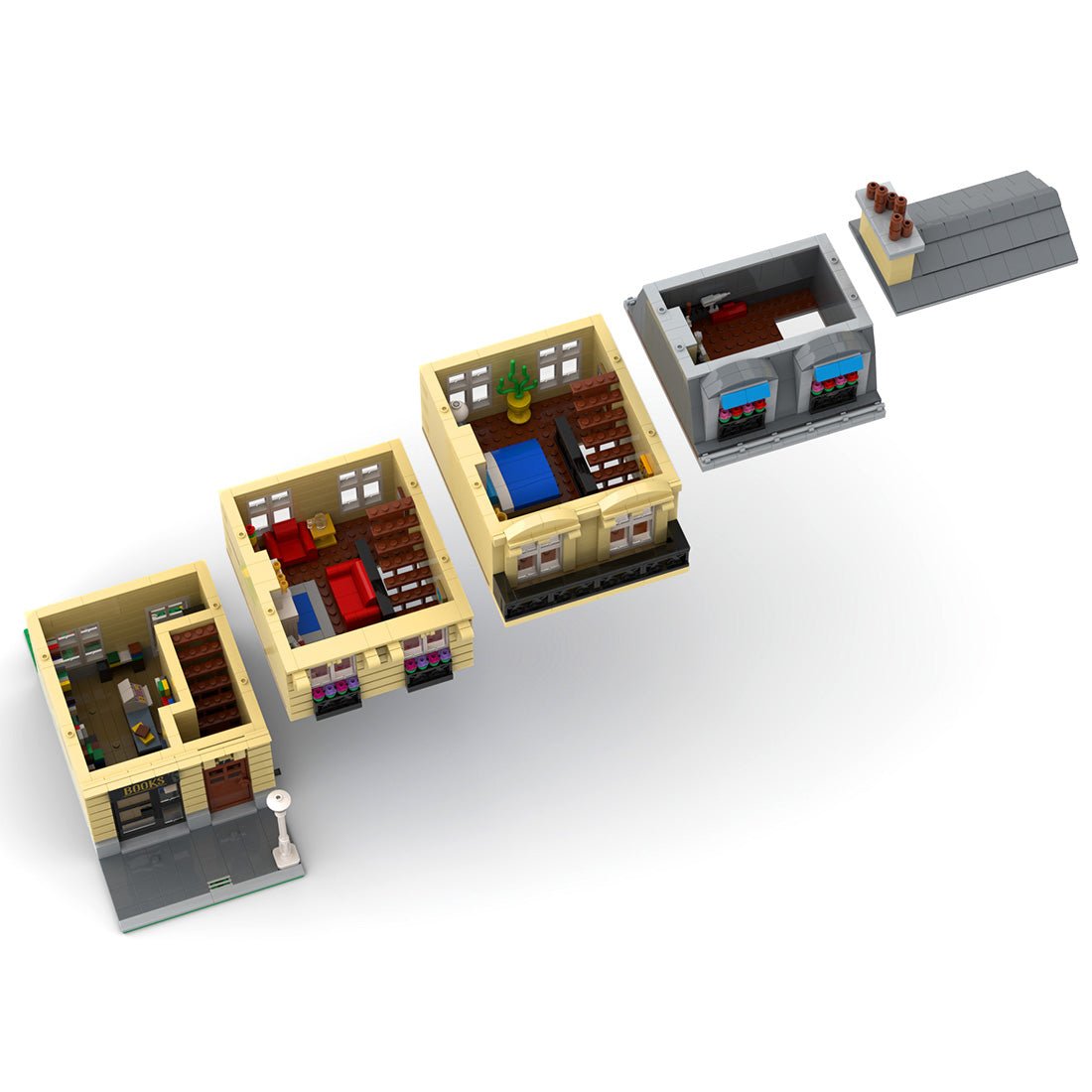 MOC - 137960 Modular Paris Apartment - LesDiy - 