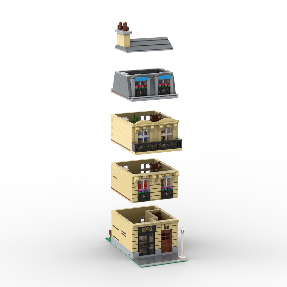 MOC - 137960 Modular Paris Apartment - LesDiy - 
