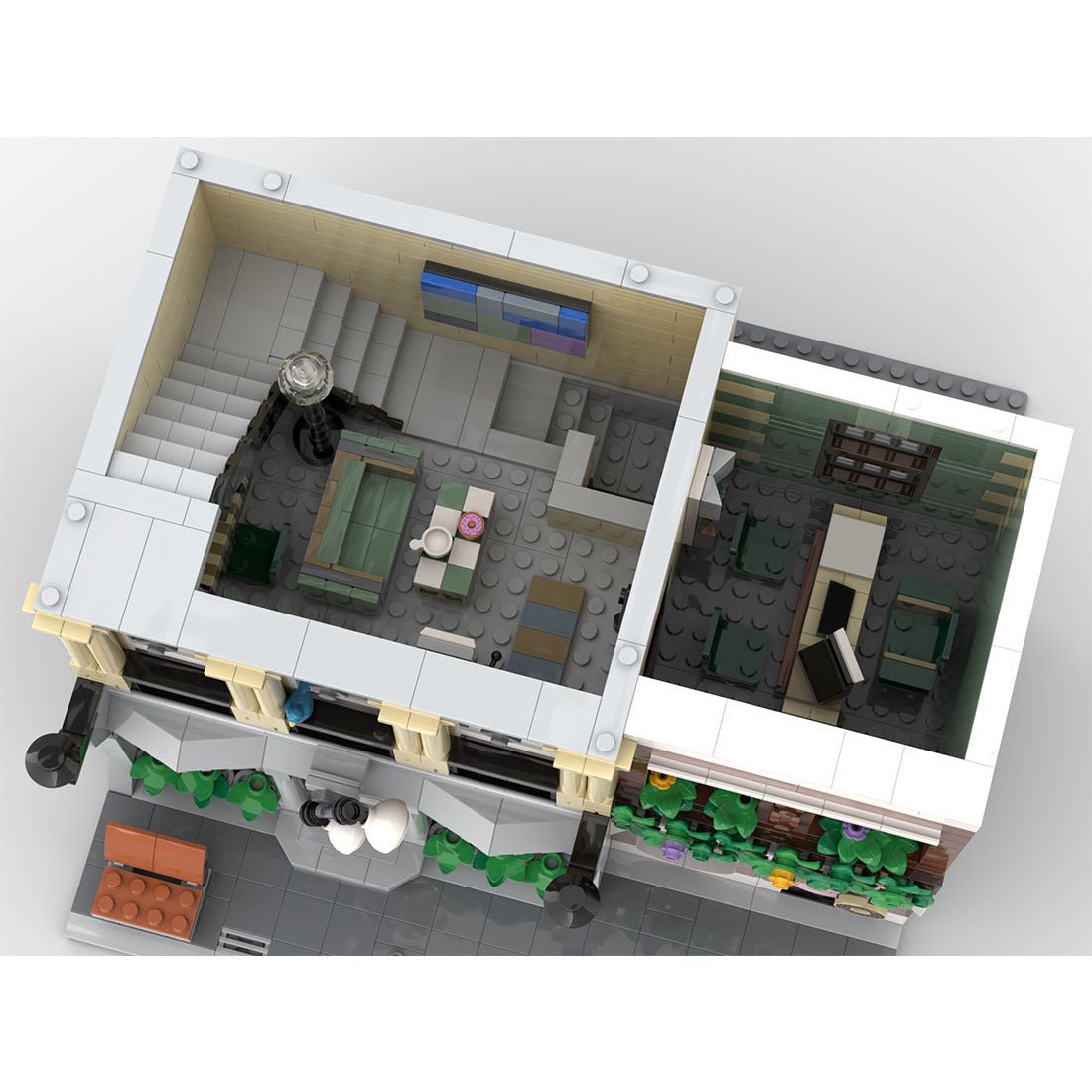 MOC - 138339 Call Center - 10278 Police Station Alternative Build - LesDiy - 