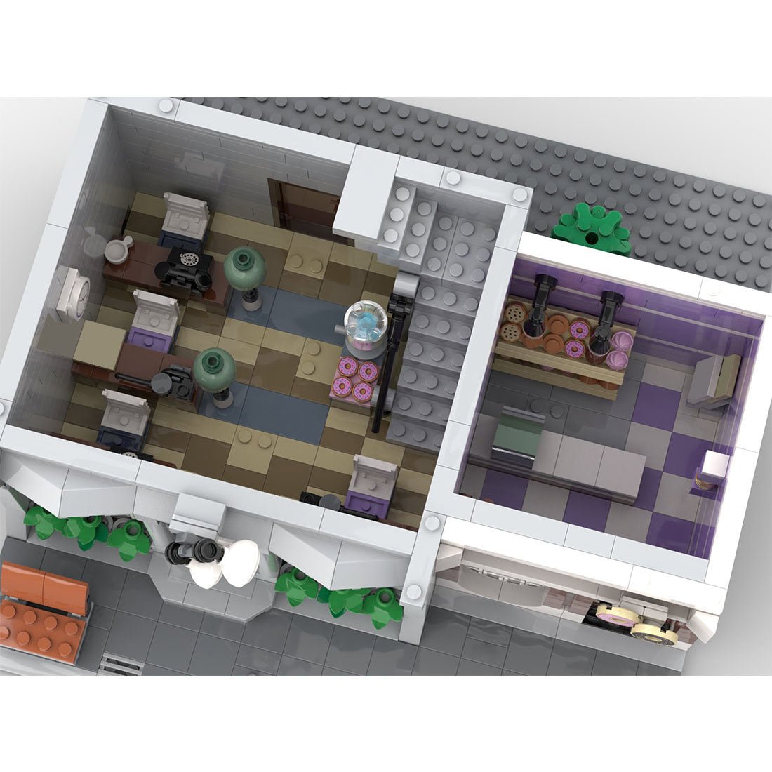 MOC - 138339 Call Center - 10278 Police Station Alternative Build - LesDiy - 