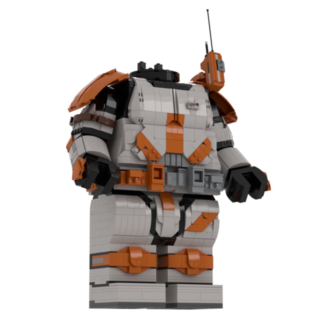 MOC-138433 Commander Cody Phase 2 Megafigure Building Blocks | LesDiy