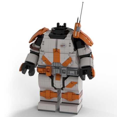 MOC - 138433 Commander Cody Phase 2 Megafigure Building Blocks - LesDiy - 