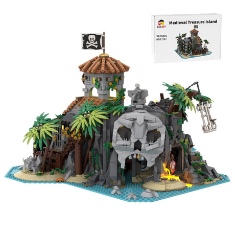 MOC - 138516 Treasure Island - Pirates of Barracuda Bay - LesDiy - 