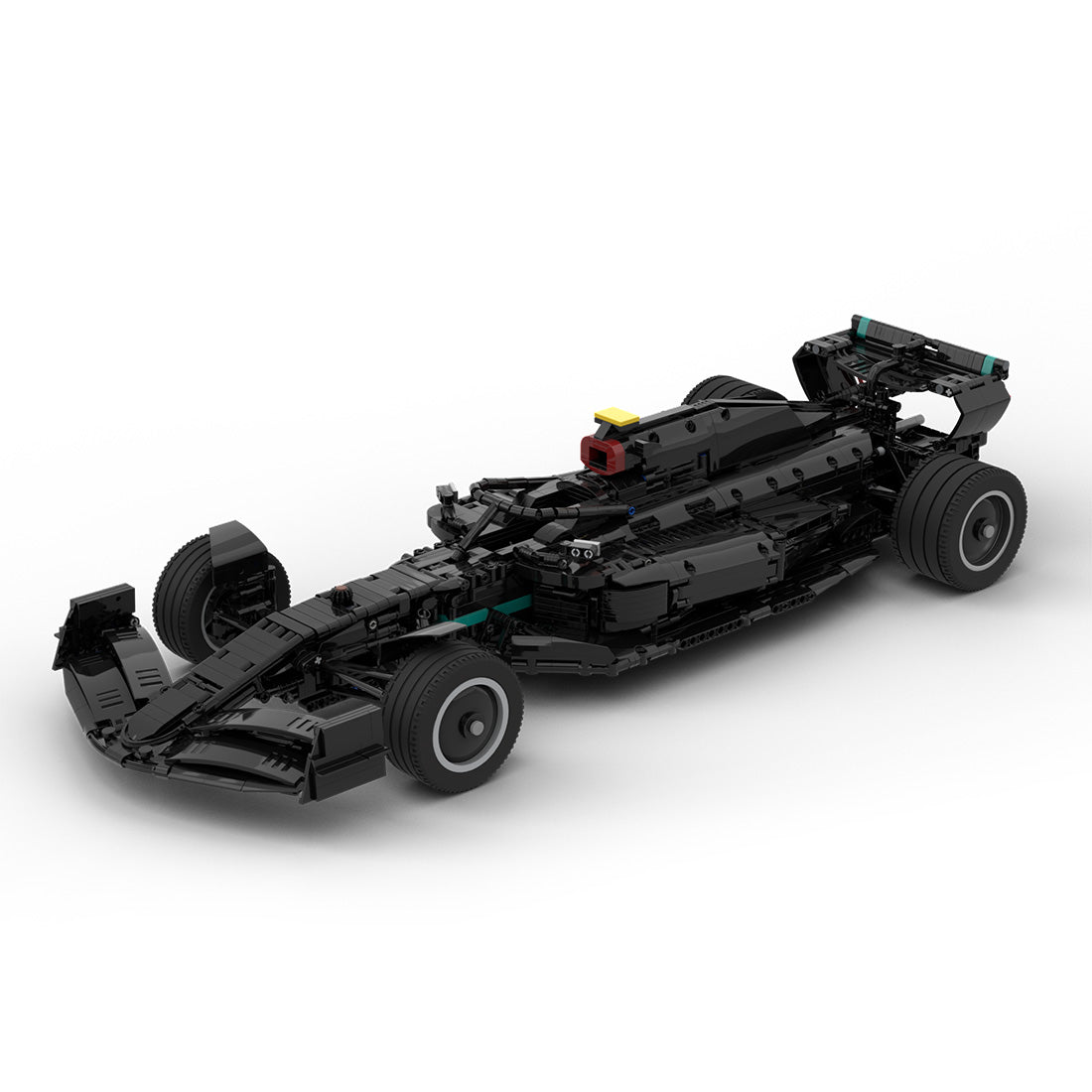 MOC - 138981 W14 1/8 Scale Racing Car - LesDiy - 