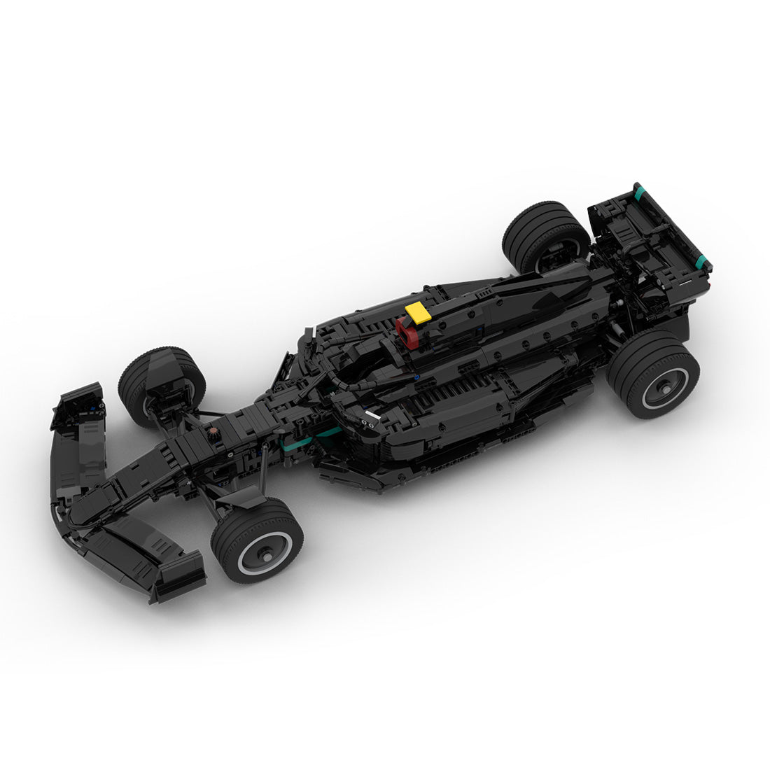 MOC - 138981 W14 1/8 Scale Racing Car - LesDiy - 