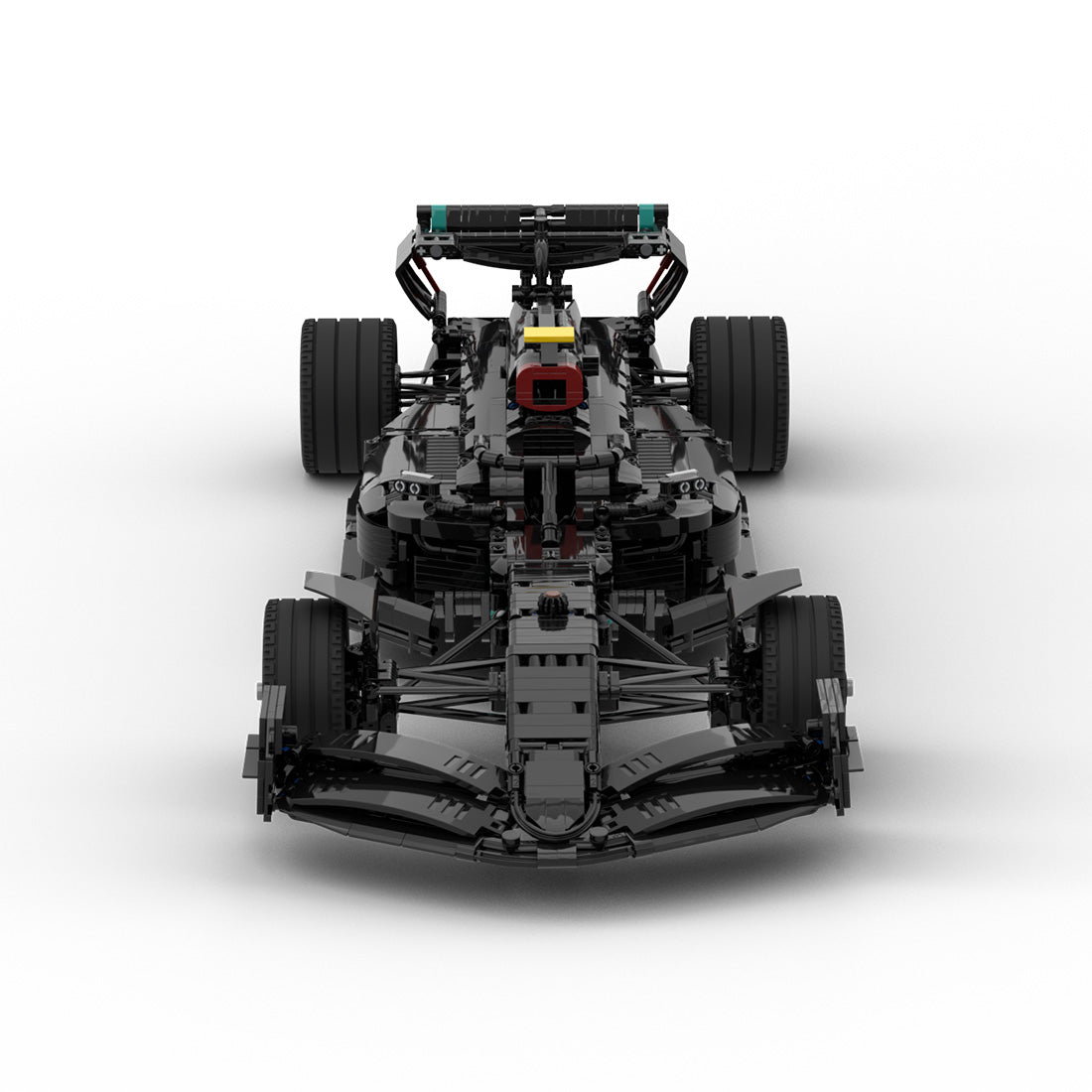 MOC - 138981 W14 1/8 Scale Racing Car - LesDiy - 
