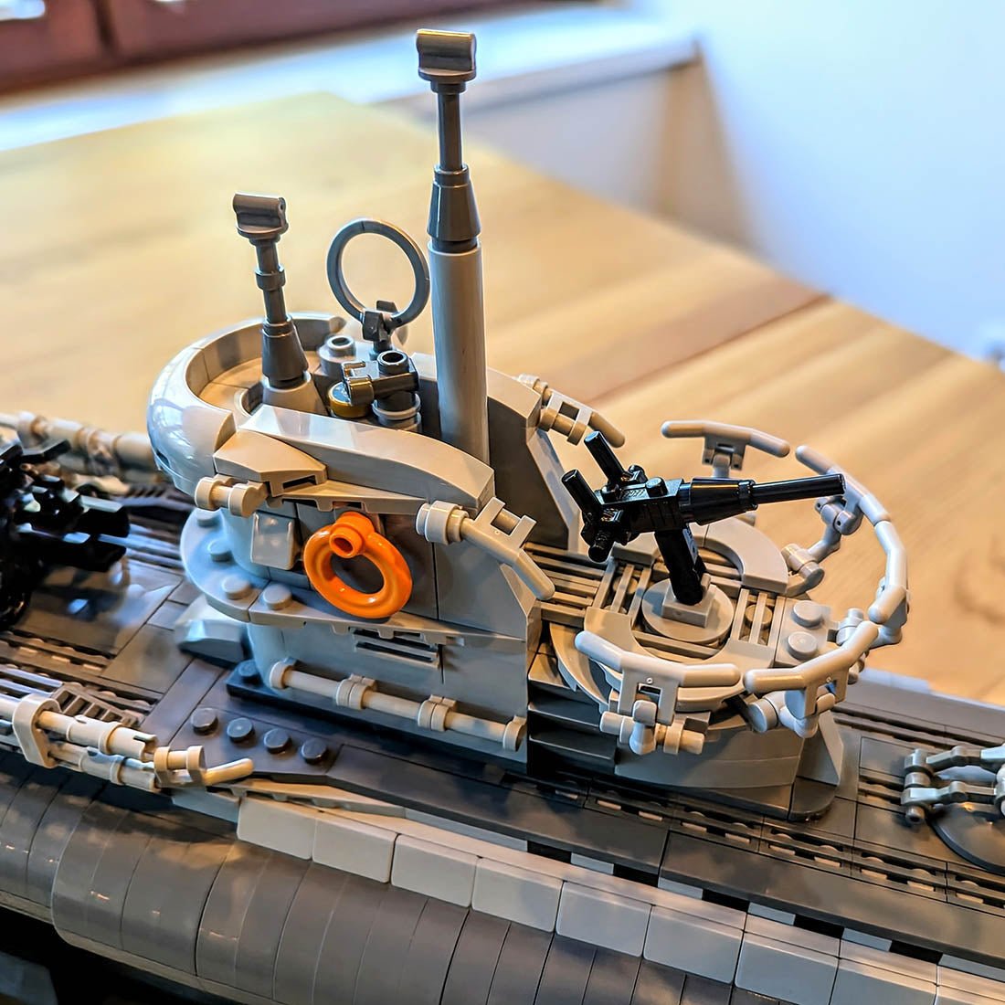 MOC-139272 U-Boat Type VIIC Building Blocks | LesDiy