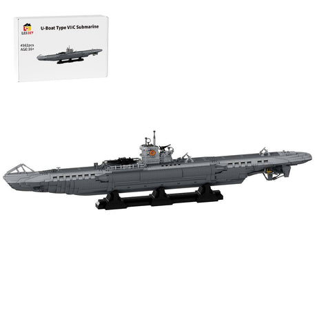 MOC - 139272 U - Boat Type VIIC Building Blocks - LesDiy - building blocks