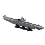 MOC - 139272 U - Boat Type VIIC Building Blocks - LesDiy - building blocks