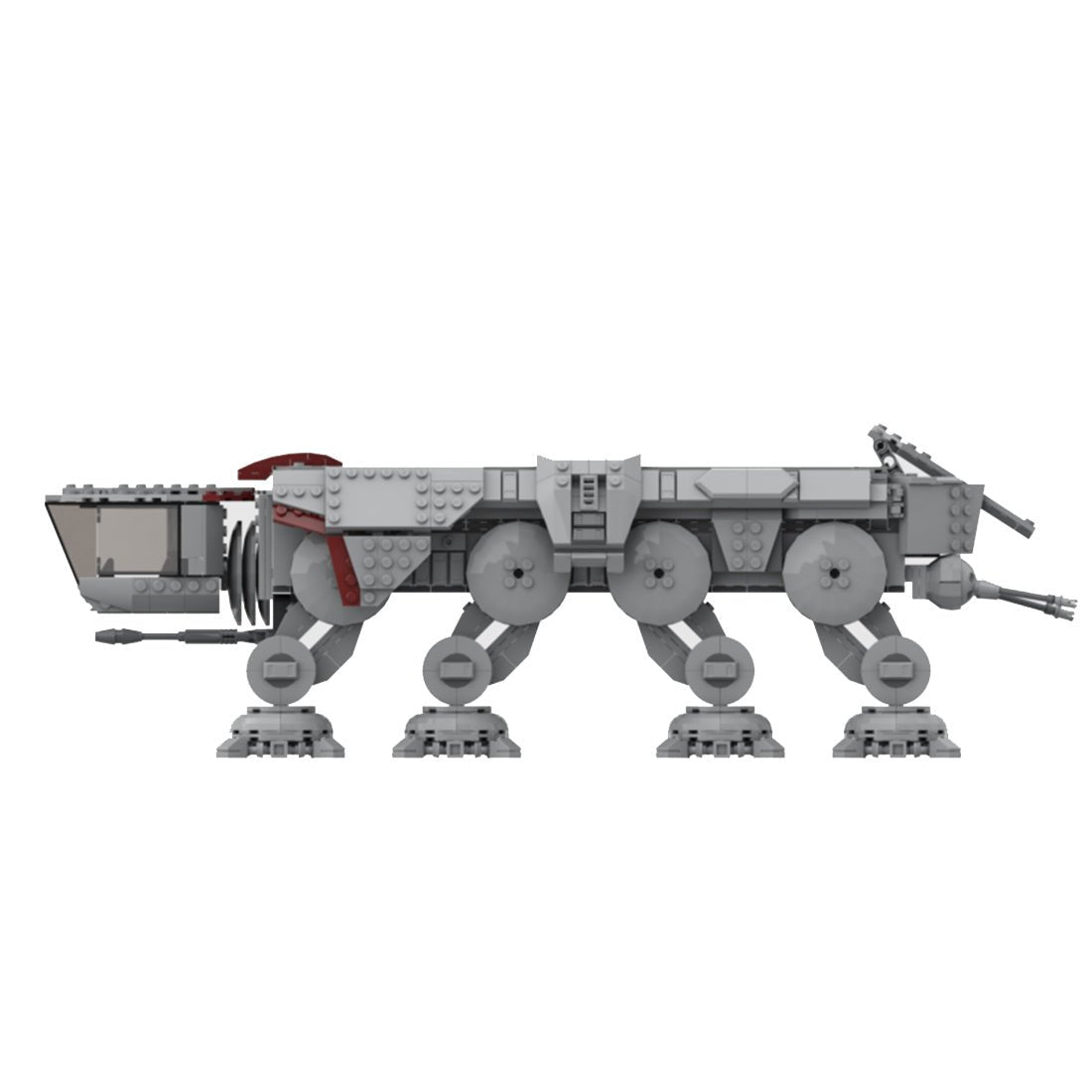 MOC - 140435 Sci - fi Eight - legged Walker Armored Vehicle - LesDiy - 