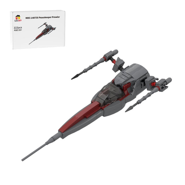 MOC-140735 Peacekeeper Prowler Sci-Fi Craft Building Blocks-LesDiy - 