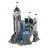 MOC - 141197 Medieval High Falls Escape Castle - LesDiy - Locomotive