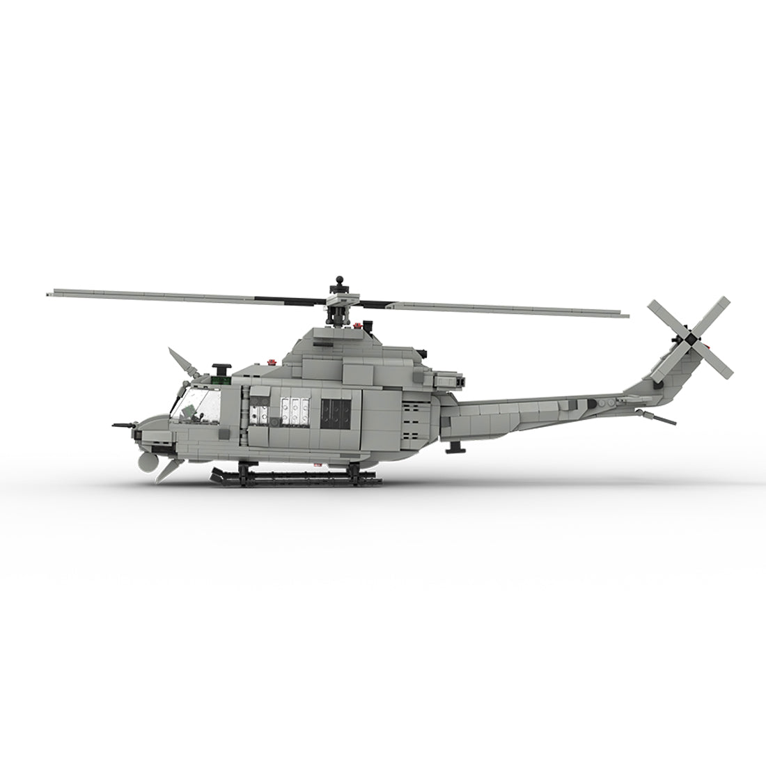 MOC - 141242 Bell UH - 1Y Venom | 1:35 Scale Building Blocks - LesDiy - building blocks