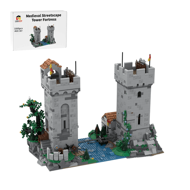 MOC - 142920 The Chain Towers - LesDiy - 